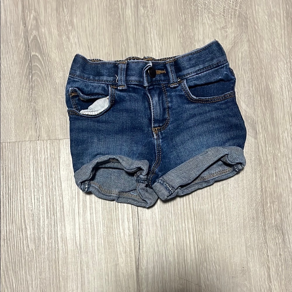 4/$30 Old Navy Stylish Denim Shorts 2T